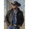 Rip Wheeler Yellowstone Black Jacket front 1