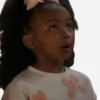 River Blossom Poppas House S01 Pink Butterfly Print Sweater