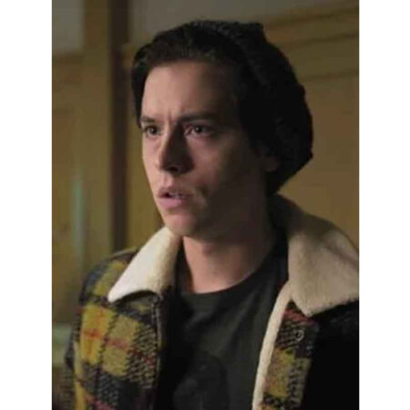 Riverdale Jughead Jones Checked Wool Jacket front