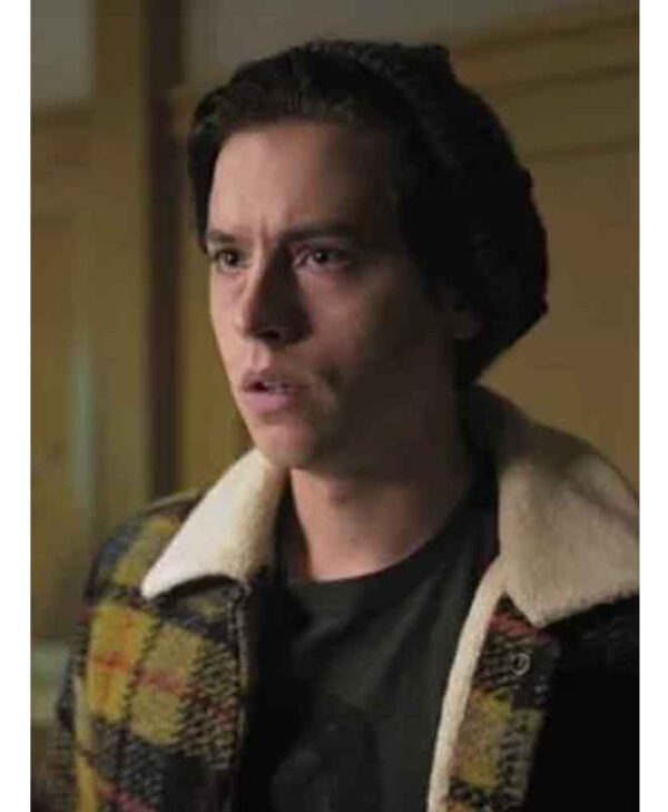 Riverdale Jughead Jones Checked Wool Jacket front