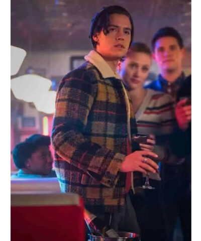 Riverdale Jughead Jones Checked Wool Jacket side