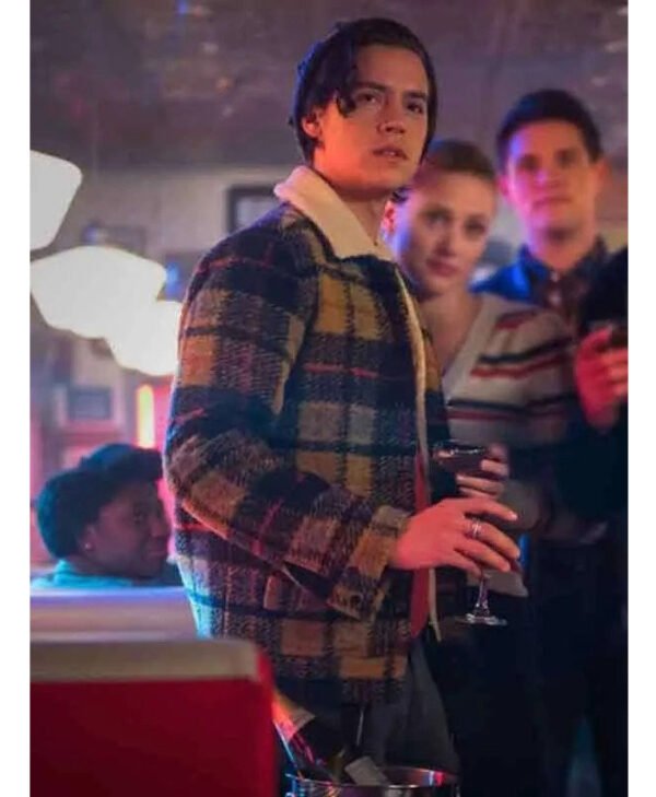 Riverdale Jughead Jones Checked Wool Jacket side