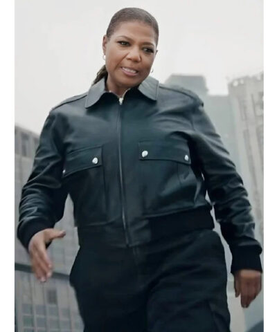 Robyn McCall The Equalizer Leather Jacket front