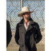 Ryan Bingham Yellowstone Black Peacoat front1
