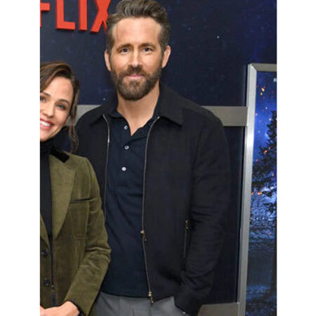 Ryan Reynolds The Adam Project Black Jacket front1