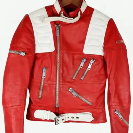 Sabina Wilson Movie Charlies Angles Kristen Stewart Red Motorcycle Leather Jacket