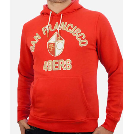 San Francisco 49ers Red Hoodie front