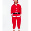 Santa Claus Onesie Christmas Red Costume front