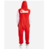 Santa Clause Santa Jumpsuit Costume back