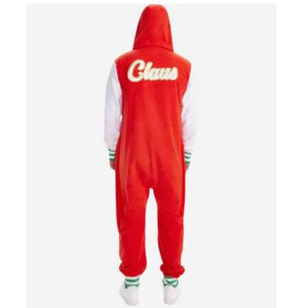 Santa Clause Santa Jumpsuit Costume back
