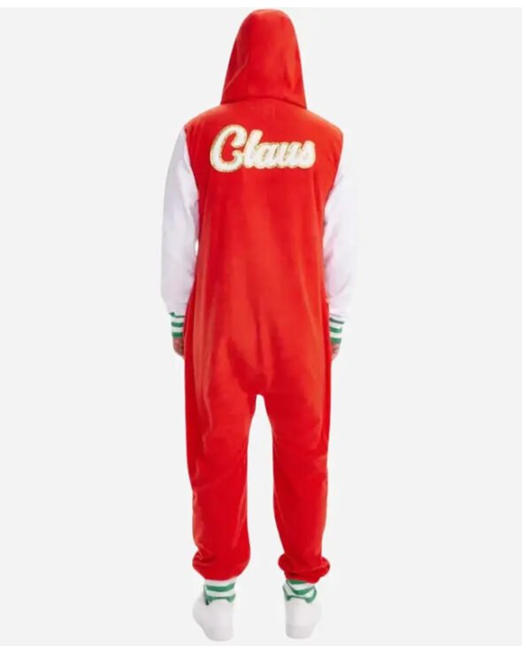 Santa Clause Santa Jumpsuit Costume back