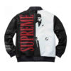 Scarface Tony Montana Bomber Leather Jacket back