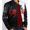 Scarface Tony Montana Bomber Leather Jacket side