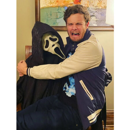 Scream Richie Kirsch Varsity Jacket front