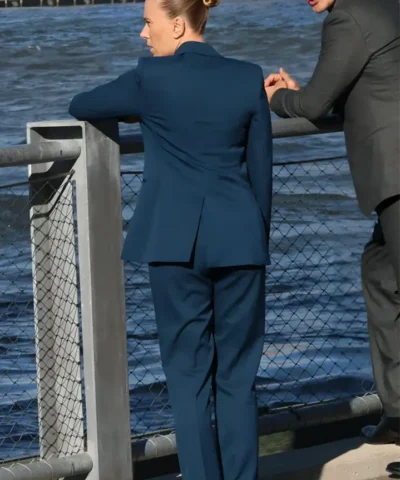 Shop Jurassic World Rebirth Scarlett Johansson Blue Suit