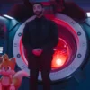 Sonic the Hedgehog 3 Lee Majdoub Black Leather Jacket