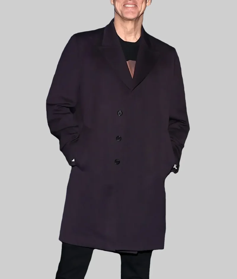 Sonic the Hedgehog 3 Premiere Jim Carrey Wool Blend Coat 2