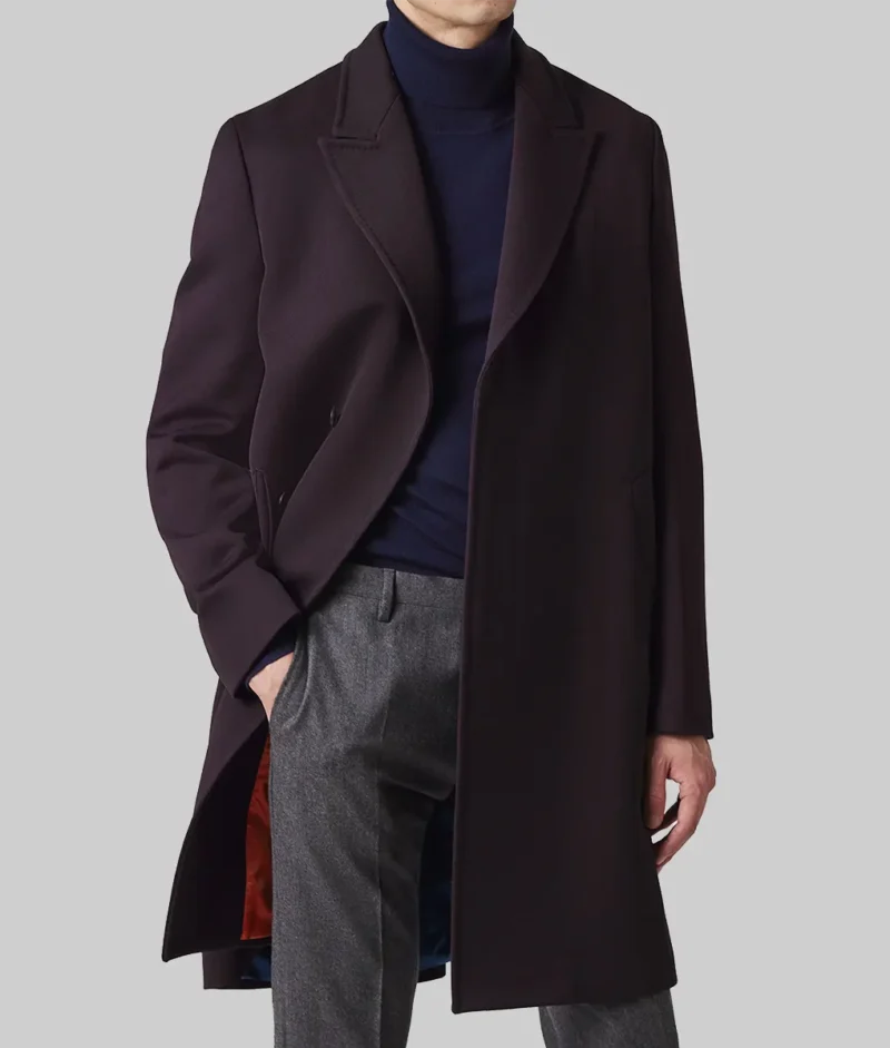 Sonic the Hedgehog 3 Premiere Jim Carrey Wool Blend Coat