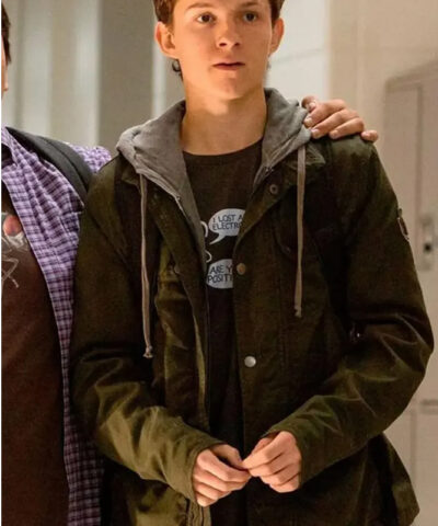 Spider Man Peter Parker Jacket front