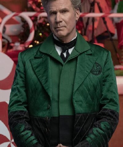 Spirited Will Ferrell Christmas Blazer 3