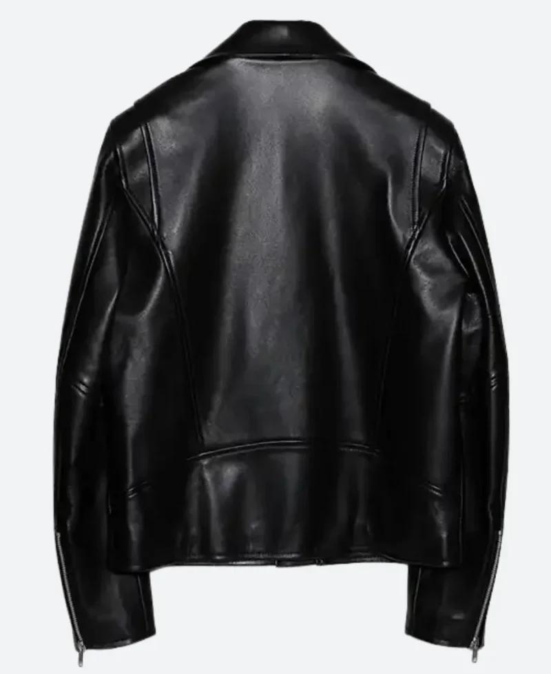 Squid Game S02 Lee Byung hun Premiere Leather Jacket Back