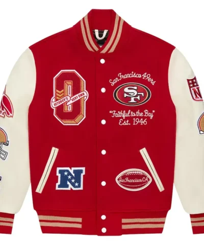 Starter San Francisco 49ers Ovo Varsity Jacket