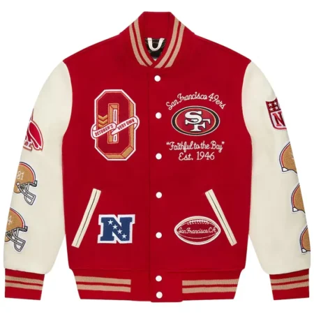 Starter San Francisco 49ers Ovo Varsity Jacket