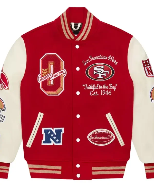 Starter San Francisco 49ers Ovo Varsity Jacket