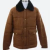 Stranger Things Jim Hopper Puffer Jacket Front
