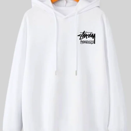 Stussy Honolulu Hoodie White