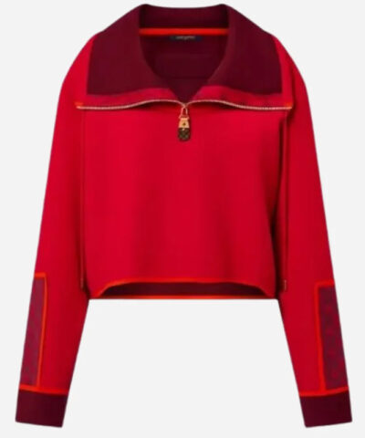Taylor Swift Chiefs vs Raiders Red Sweater front1