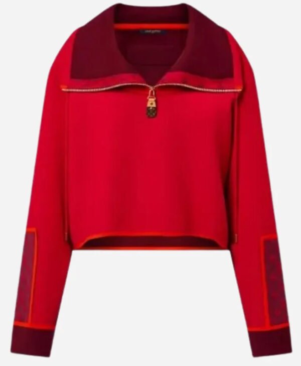 Taylor Swift Chiefs vs Raiders Red Sweater front1