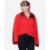 Taylor Swift Chiefs vs Raiders Red Sweater front2