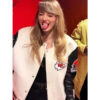 Taylor Swift NFL Kansas City Chiefs Letterman Jacket side