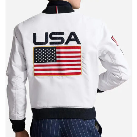 Team USA Olympic Reversible Jacket back