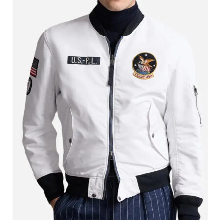 Team USA Olympic Reversible Jacket front