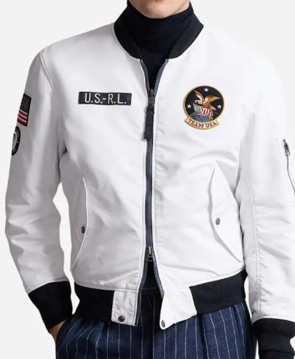 Team USA Olympic Reversible Jacket front
