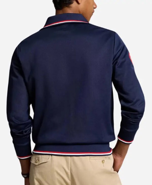 Team USA Track Jacket back