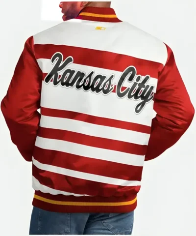 Tech N9ne Kansas City Chiefs Super Bowl LVII Victory Rally Jacket Back