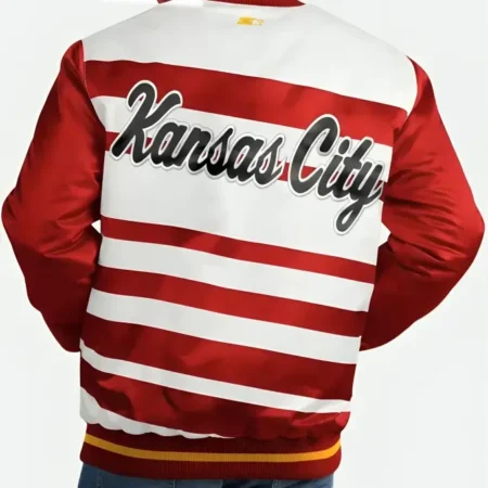 Tech N9ne Kansas City Chiefs Super Bowl LVII Victory Rally Jacket Back