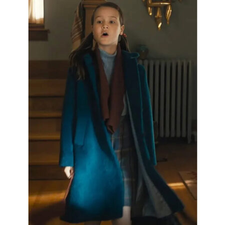 The Best Christmas Pageant Ever Beatrice Schneider Blue Coat front1