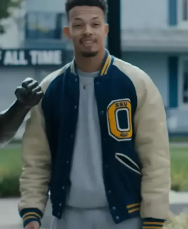 The Cage Taylor Wool Varsity Jacket