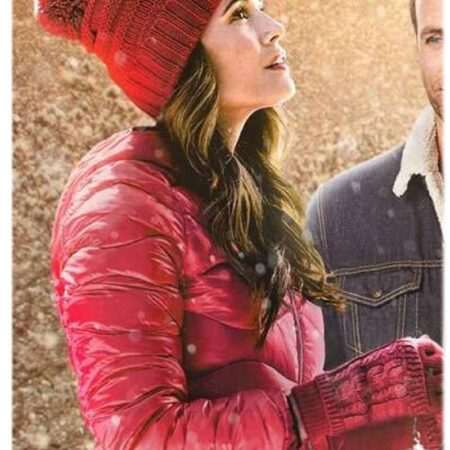 The Christmas Promise Torrey Devitto Puffer Coat 1