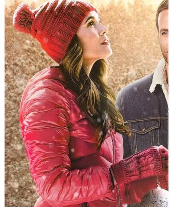 The Christmas Promise Torrey Devitto Puffer Coat 1