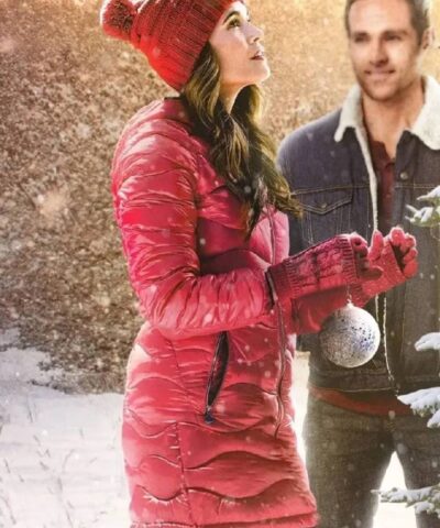 The Christmas Promise Torrey Devitto Puffer Coat