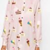 The Great British Noel Fielding Bake Off Ice Cream Printed Shirt