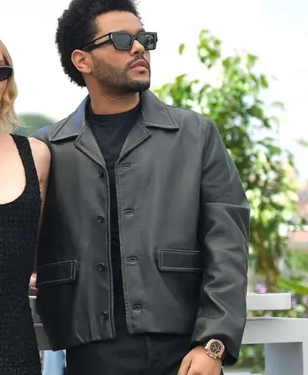 The Idol Tedros Black Leather Jacket