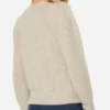The Merry Gentlemen Britt Robertson Beige Crewneck Sweater