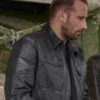 The Old Guard Booker Black Leather Jacket