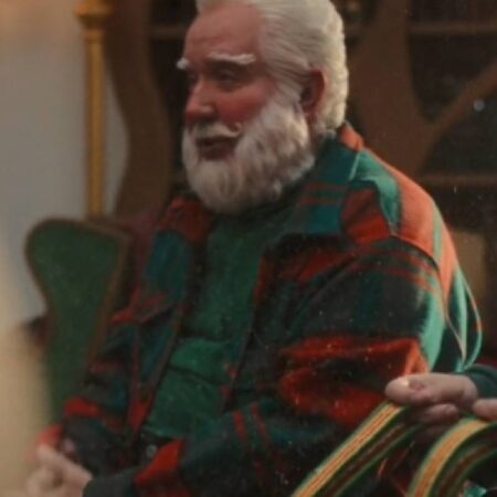 The Santa Clauses S02 Tim Allen Plaid Shirt Jacket